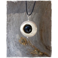 reindeer horn jewelry, reindeer antler jewelry, luna pendants 12mm