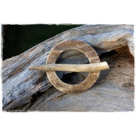 reindeer horn jewelry, reindeer antler jewelry, scarf holder smooth