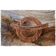 reindeer horn jewelry, reindeer antler jewelry, scarf holder smooth elk