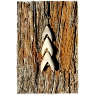 reindeer horn jewelry, reindeer antler jewelry, twinflower princess pendant