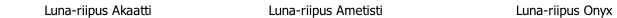           Luna-riipus Akaatti							                      Luna-riipus Ametisti                                 Luna-riipus Onyx
